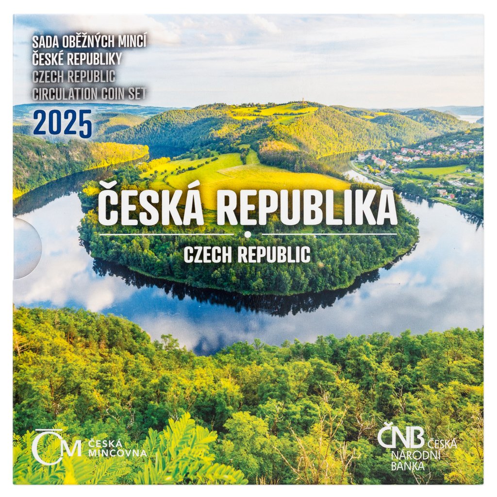 Sada oběžných mincí 2025 Česká republika stand - obrázek 1