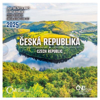 Sada oběžných mincí 2025 Česká republika stand - obrázek 1