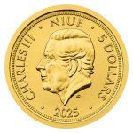 Zlatá 1/25oz investiční mince Orel 2025 stand číslovaný – obrázek 3