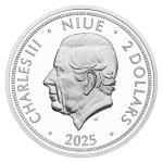 Stříbrná 1oz investiční mince Orel 2025 selekt. pokov Au proof číslovaný – obrázek 3