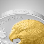 Stříbrná 1oz investiční mince Orel 2025 selekt. pokov Au proof číslovaný – obrázek 5