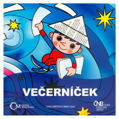 Sada oběžných mincí 2025 Večerníček stand - obrázek 1