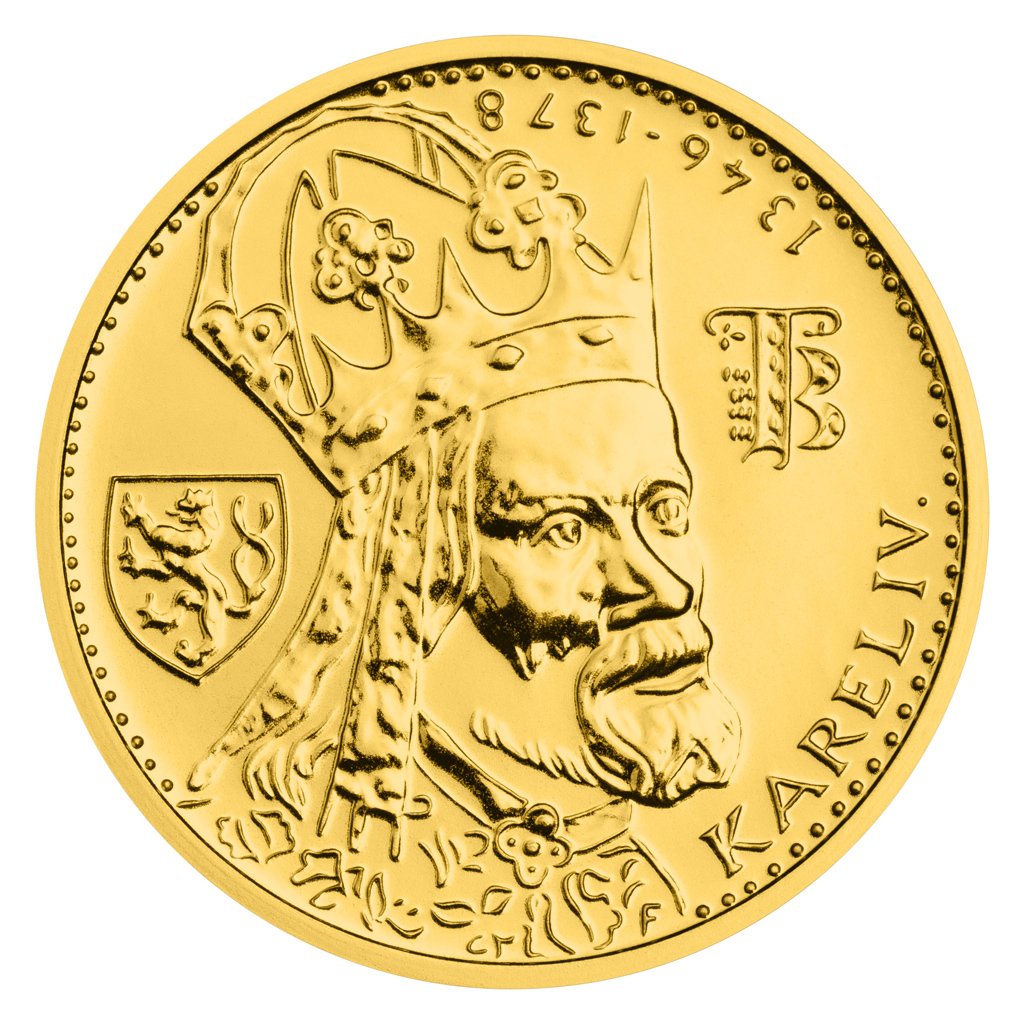 Zlatý dukát ČR 2025 - Novoražba karlovského dukátu - obrázek 1