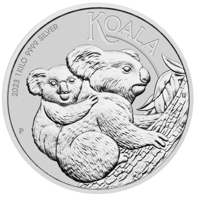 Stříbrná mince Australian Koala 1 Kg – obrázek 1