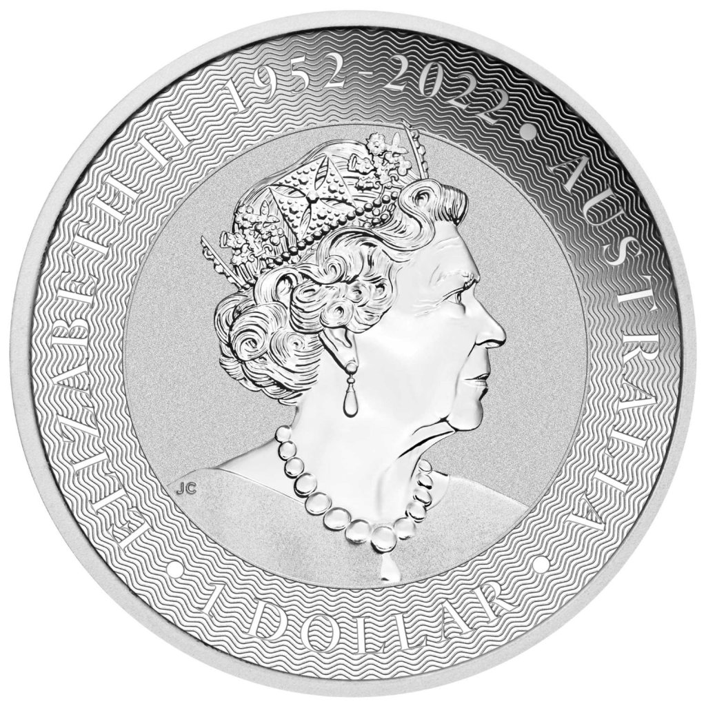 Stříbrná mince 1 Oz Kangaroo – obrázek 2