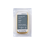 Zlatý slitek 100 g Heraeus odlévaný - obrázek 3
