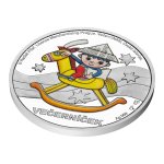 Stříbrná mince Večerníček - 60 let kolor proof - obrázek 4