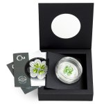 Stříbrná mince Crystal Coin - Čtyřlístek pro štěstí 2025 proof - obrázek 6