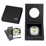 Stříbrná mince Crystal Coin - Čtyřlístek pro štěstí 2025 proof - obrázek 7