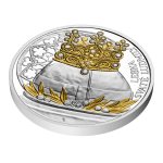 Sada dvou stříbrných mincí Svatovítský poklad - Relikvie sv. Ludmily selekt. pokov Au proof - obrázek 5