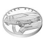 Stříbrná mince Na kolech - Osobní automobil Tatra 613 proof - obrázek 3