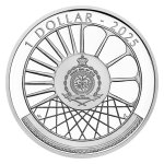 Stříbrná mince Na kolech - Osobní automobil Tatra 613 proof - obrázek 2