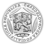 Stříbrná medaile Novoražba karlovského pětidukátu proof - obrázek 2