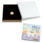 Zlatý dukát k narození dítěte 2025 proof - obrázek 5