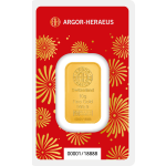 Zlatý slitek 10 g Argor-Heraeus Kůň 2026 - obrázek 2