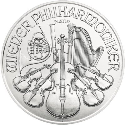 Platinová mince 1/25 Oz Philharmoniker - obrázek 1