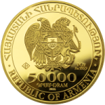 Zlatá mince 1 Oz Archa Noemova 2026 - obrázek 1