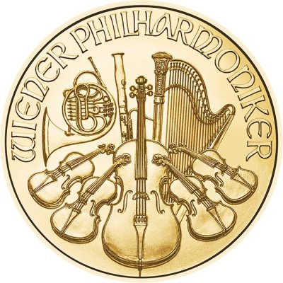 Zlatá mince 1/4 Oz Philharmoniker 2026