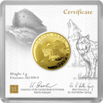 Zlatá mince 1 g Archa Noemova 2026 - obrázek 1