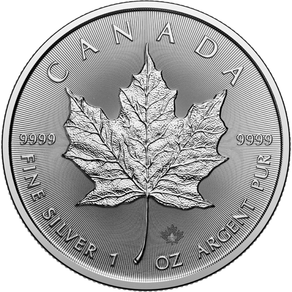 Stříbrná mince 1 Oz Maple Leaf 2025 – obrázek 1