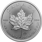 Stříbrná mince 1 Oz Maple Leaf 2025 – obrázek 1