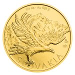 Zlatá 1/4oz investiční mince Orel 2026 stand - obrázek 1