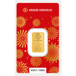 Zlatý slitek 5 g Argor-Heraeus Kůň 2026 - obrázek 2