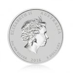 Stříbrná mince 10 Oz Lunární Série II. Opice 2016 - obrázek 2