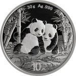 Stříbrná mince 30 g Panda 2025 – obrázek 1