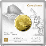 Zlatá mince 1/2 Oz Archa Noemova 2026 - obrázek 3