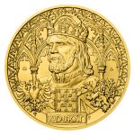 Zlatý desetidukát ČR 2026 - Karel IV. manžel stand - obrázek 2