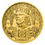 Zlatý dvoudukát ČR 2026 - Karel IV. lovec a objevitel stand - obrázek 2