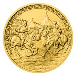Zlatý pětidukát ČR 2026 - Karel IV. rytíř stand - obrázek 1
