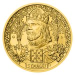 Zlatý pětidukát ČR 2026 - Karel IV. rytíř stand - obrázek 2