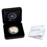 Stříbrná 1oz investiční mince Český lev 2026 s hologramem proof - obrázek 6