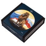 Zlatá 75g investiční mince Český lev 2025 vysoký reliéf stand číslováno – obrázek 4