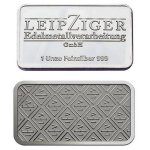 Stříbrný slitek 1 Oz Leipziger  - obrázek 2