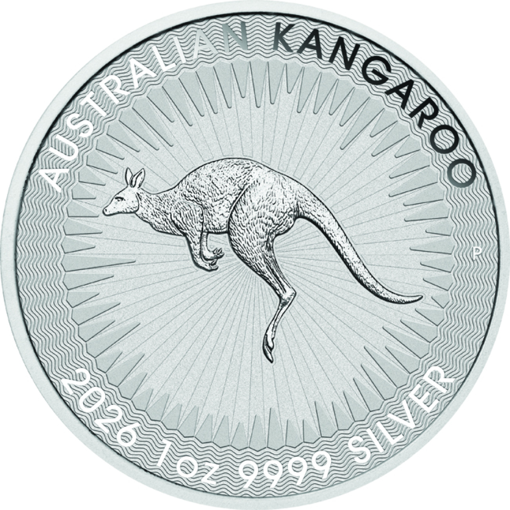 Stříbrná mince 1 Oz Kangaroo 2026 - obrázek 1