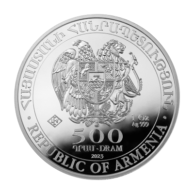 Stříbrná mince 1 Oz Archa Noemova