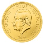 Zlatá 10oz investiční mince Český lev 2026 stand číslováno - obrázek 3