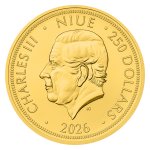 Zlatá 5oz investiční mince Český lev 2026 stand číslováno - obrázek 3