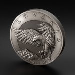 Stříbrná kilogramová investiční mince Orel 2024 vysoký reliéf stand - obrázek 4