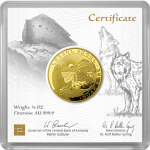 Zlatá mince 1/2 Oz Archa Noemova - obrázek 3