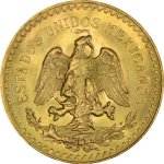 Zlatá mince 50 Pesos Mexiko Centenario - obrázek 2