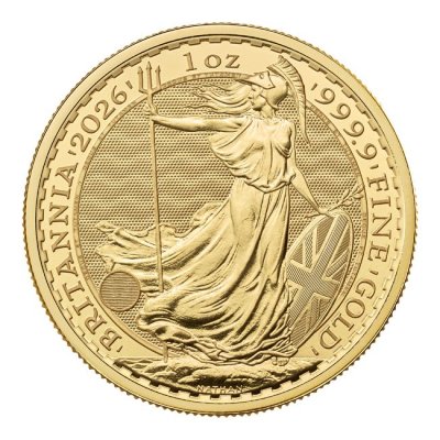 Zlatá mince 1 Oz Britannia 2026 - obrázek 1