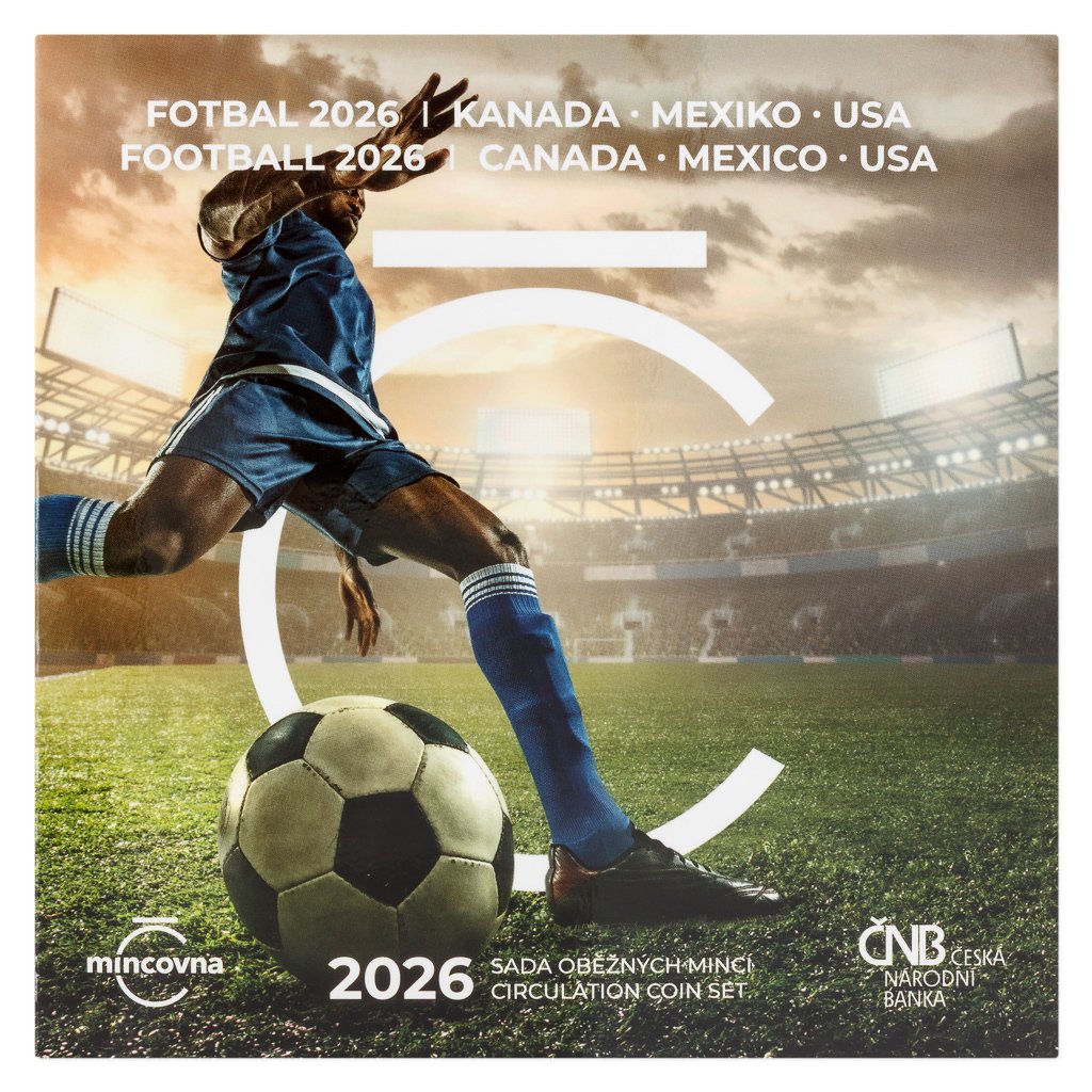 Sada oběžných mincí 2026 MS ve Fotbale stand - obrázek 1