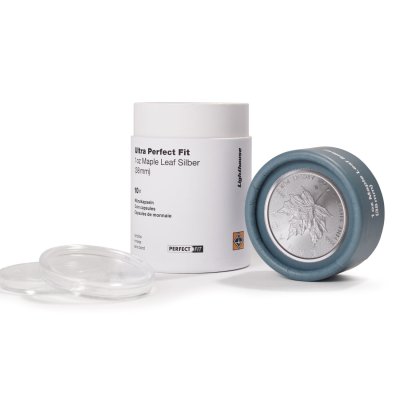 Kapsle na minci Ultra Perfect Fit pro 1 oz. Maple Leaf Silver - balení 10 kusů - obrázek 1