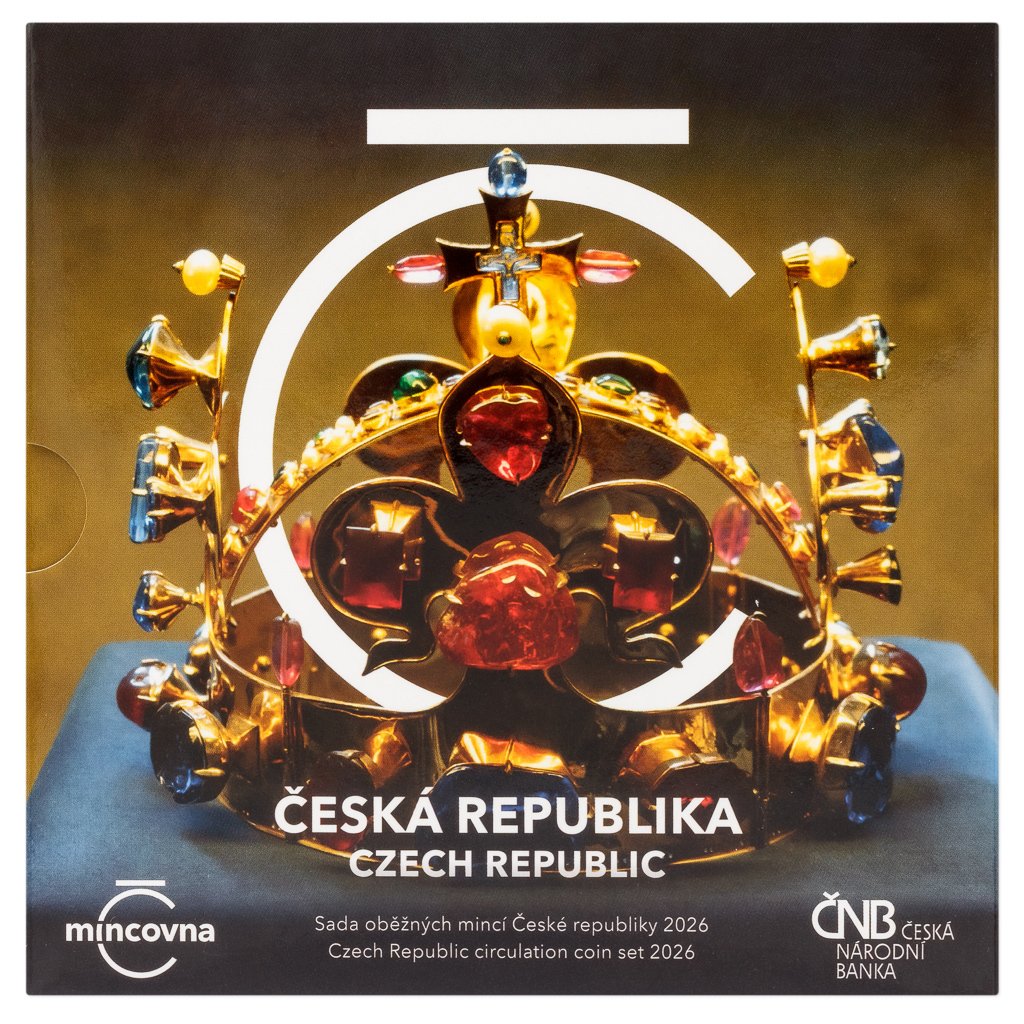 Sada oběžných mincí 2026 Česká republika stand - obrázek 1