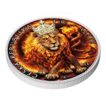 Stříbrná 1oz investiční mince Český lev 2026 kolor proof - obrázek 4