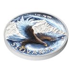 Stříbrná 1oz investiční mince Orel 2026 kolor proof - obrázek 4